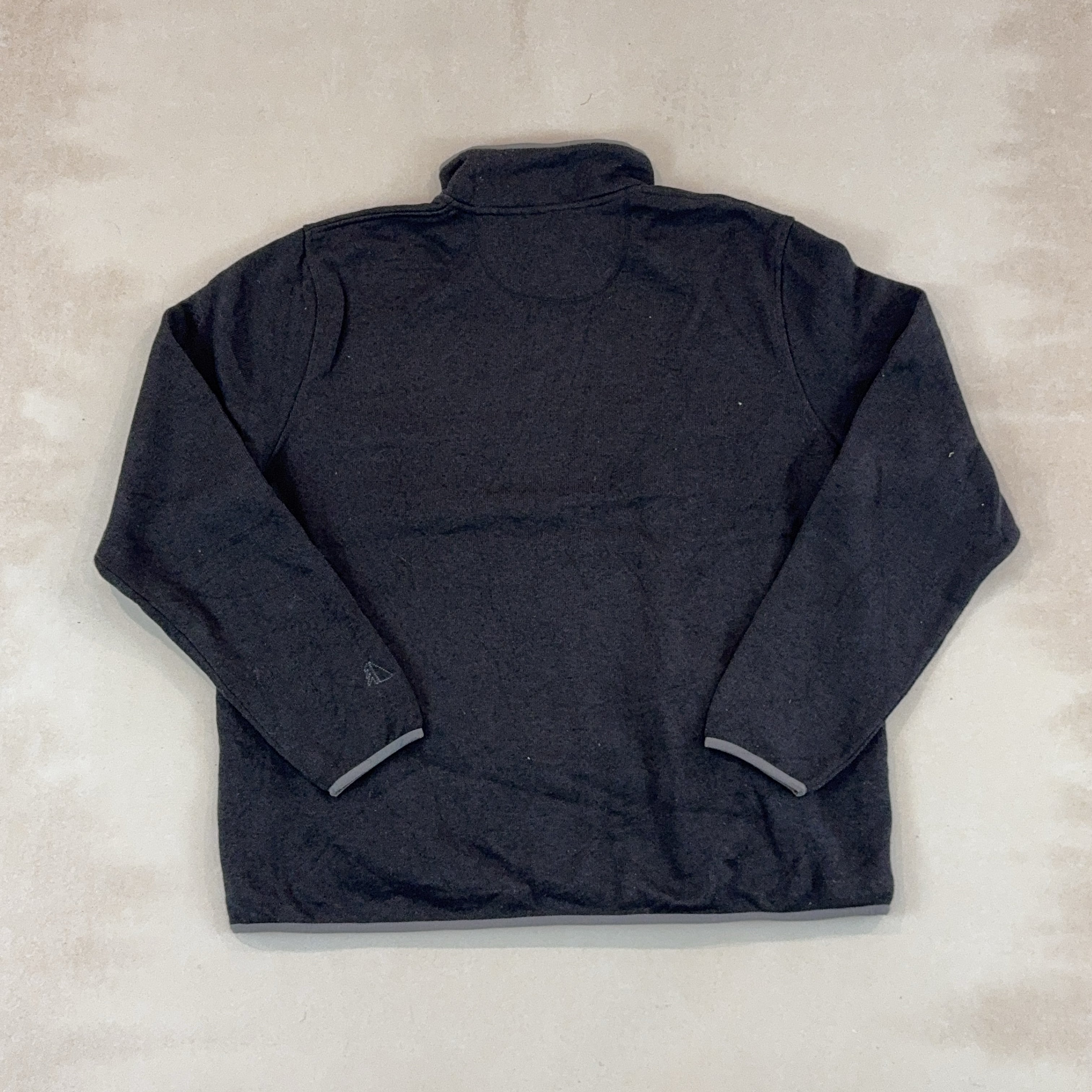 LL BEAN BUTTON COLLAR FLEECE - 2X LARGE