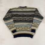 VINTAGE PATTERN KNIT - LARGE