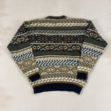 VINTAGE PATTERN KNIT - LARGE