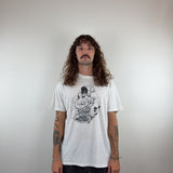 GRAPHIC WHITE TEE TEE - LARGE