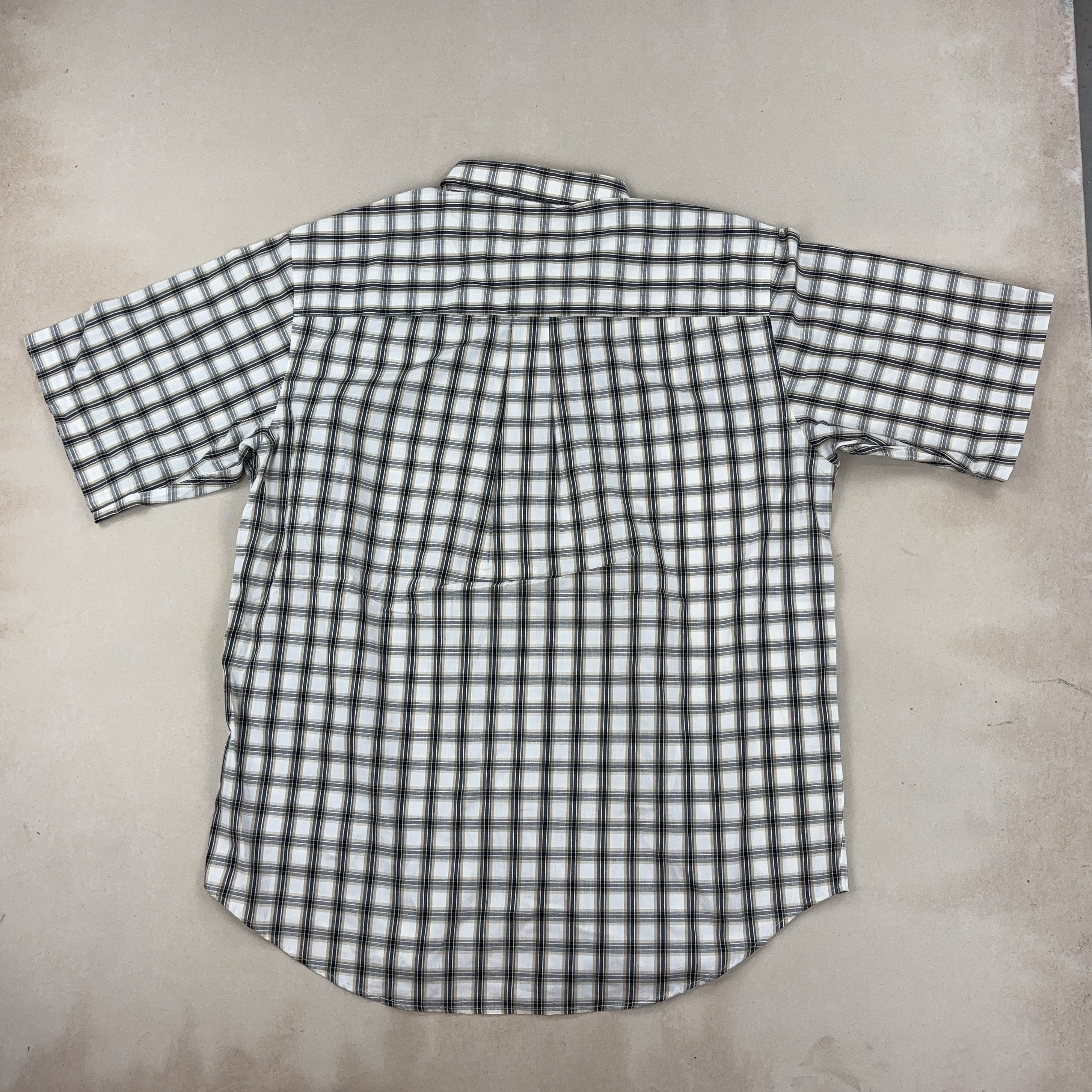 VINTAGE CHECKED SHIRT - LARGE