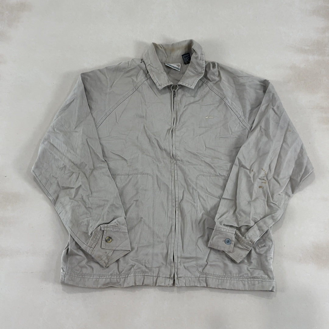 QUICKSILVER BEIGE JACKET - MEDIUM
