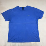 RALPH LAUREN BLUE TEE - LARGE
