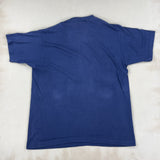 BLUE GRAPHIC TEE - X LARGE