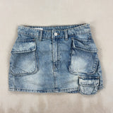 ZARA DENIM SKIRT - SMALL
