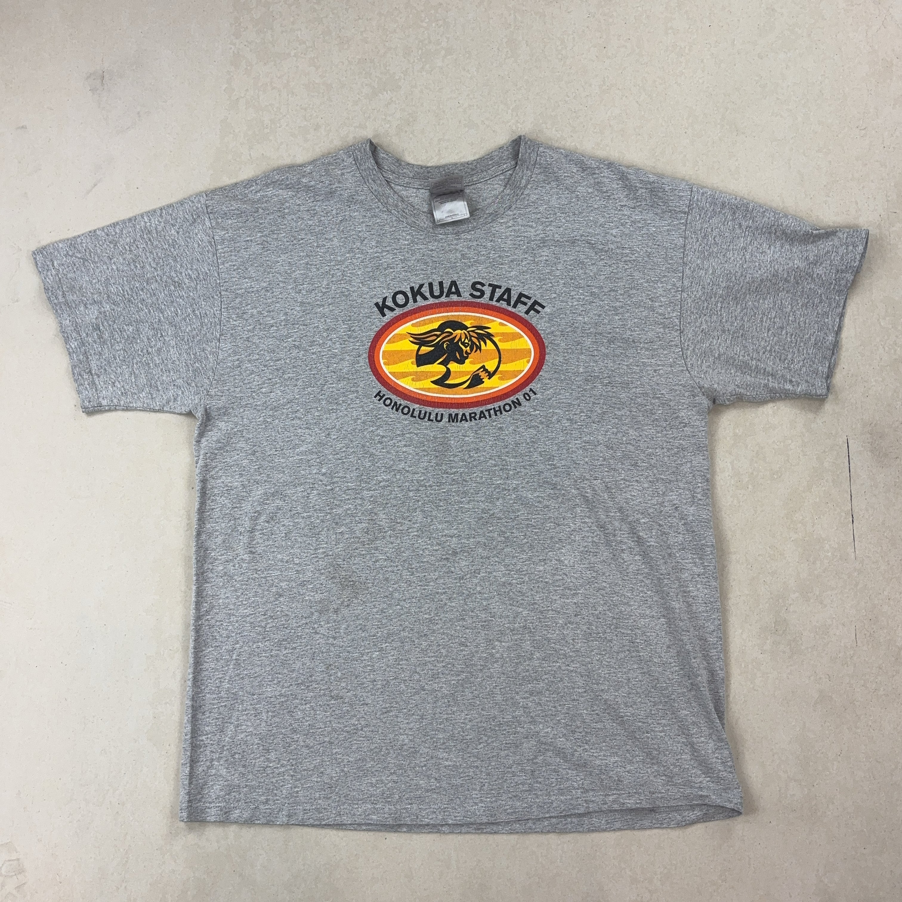 NIKE GREY TEE - LARGE