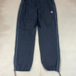 ADIDAS BLACK SPORT PANTS - X LARGE