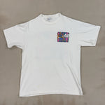 GRAPHIC WHITE TEE - LARGE