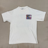 GRAPHIC WHITE TEE - LARGE