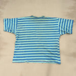 QUIKSILVER STRIPE TEE - LARGE