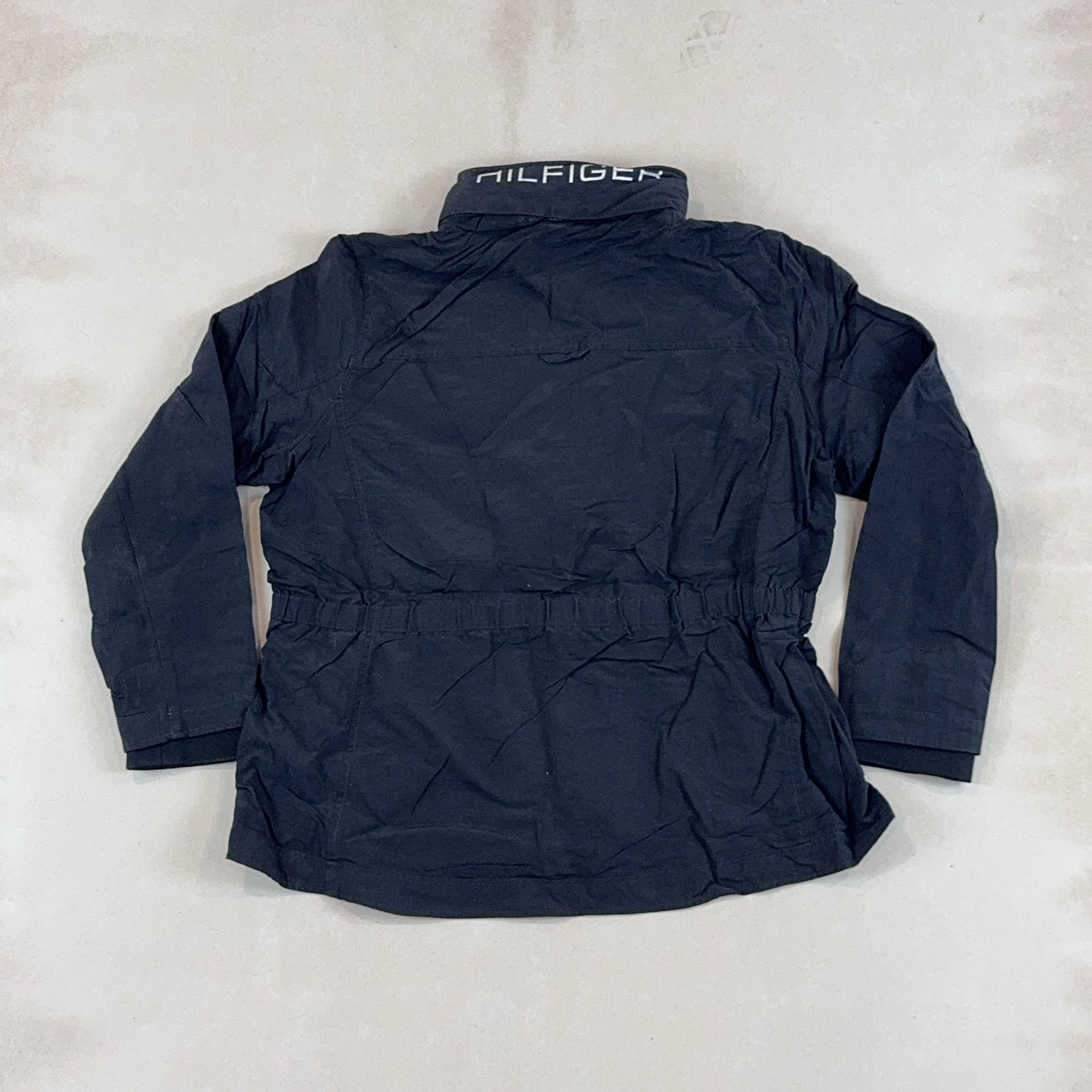 TOMMY HILFIGER BLACK JACKET - MEDIUM