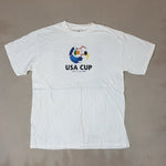 ADIDAS 2003 USA CUP VINTAGE TEE - SMALL
