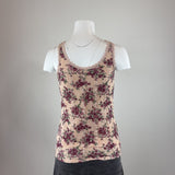 VINTAGE FLORAL TOP - SMALL