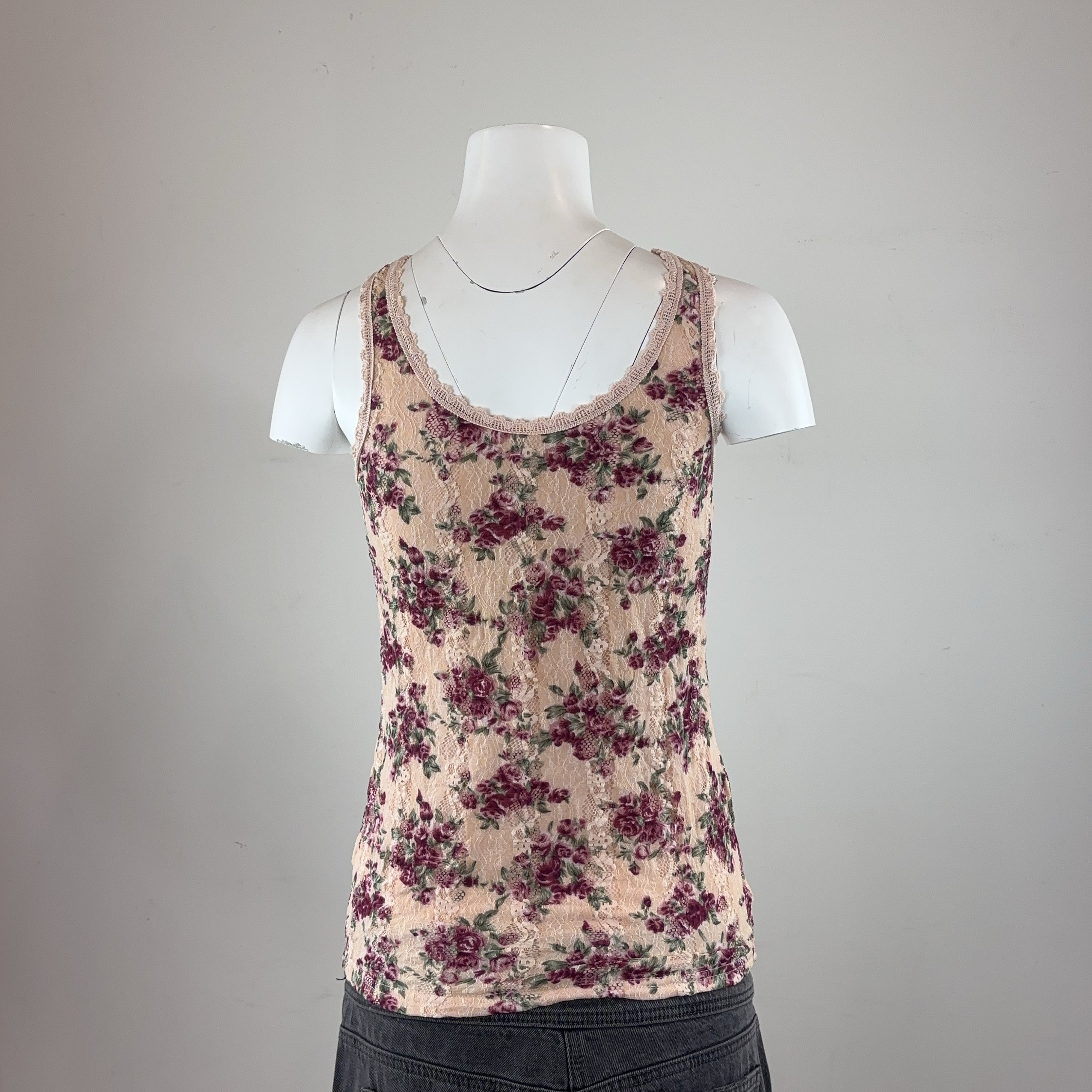 VINTAGE FLORAL TOP - SMALL
