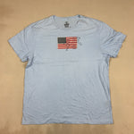 RALPH LAUREN BABY BLUE TEE - LARGE