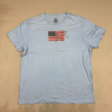 RALPH LAUREN BABY BLUE TEE - LARGE
