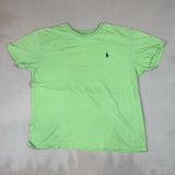 RALPH LAUREN LIME GREEN TEE - MEDIUM