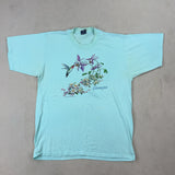 AQUA GRAPHIC TEE - LARGE
