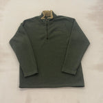 TIMBERLAND KHAKI QUARTER ZIP - MEDIUM