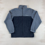 COLUMBIA GREY & BLACK FLEECE - MEDIUM