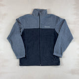 COLUMBIA GREY & BLACK FLEECE - MEDIUM