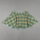 VINTAGE PLAID SKIRT - SMALL