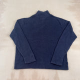 POLO RALPH LAUREN NAVY QUARTER ZIP - 2X LARGE