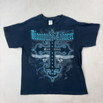 GRAPHIC BLACK TEE - MEDIUM