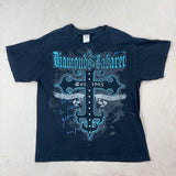 GRAPHIC BLACK TEE - MEDIUM