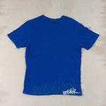 QUIKSILVER BLUE TEE - LARGE