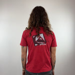 RED QUIKSILVER TEE - X SMALL