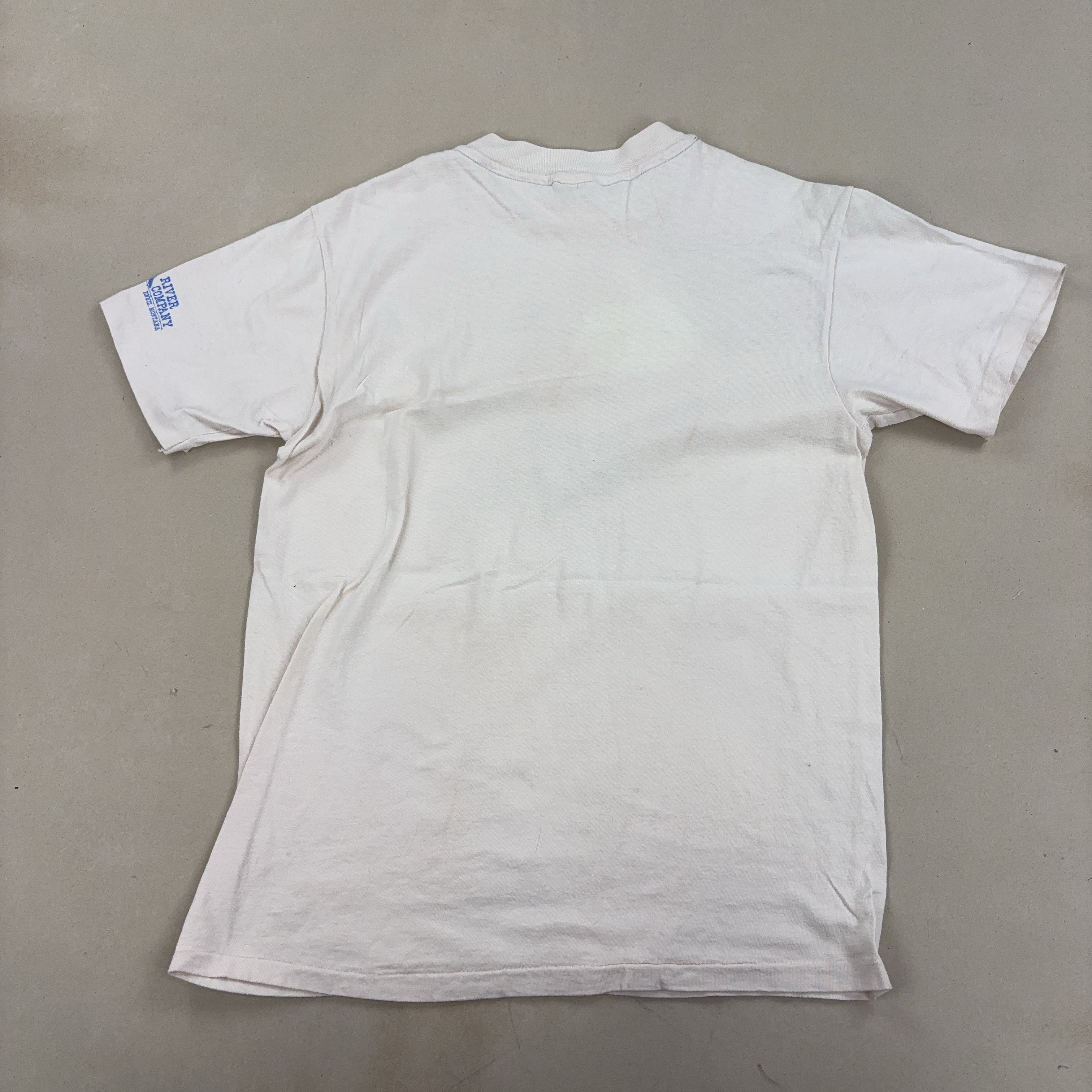 GRAPHIC WHITE TEE - SMALL