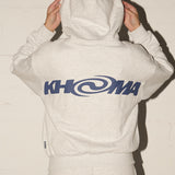 Blanket Stitch Hoodie - Sketchy White