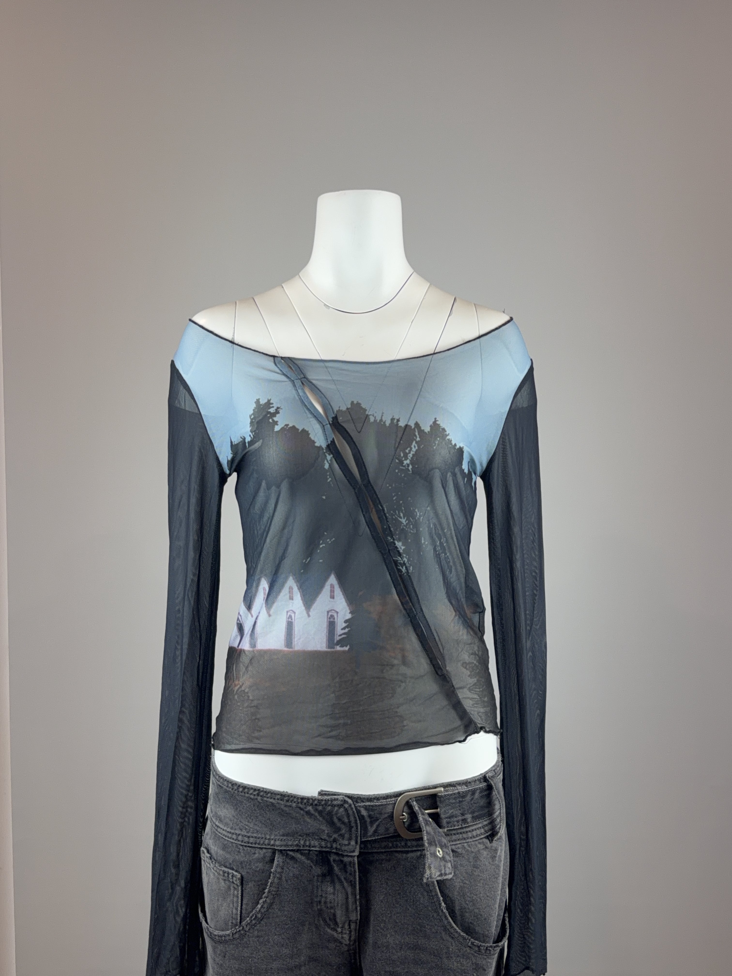 VINTAGE MESH LONG SLEEVE - MEDIUM