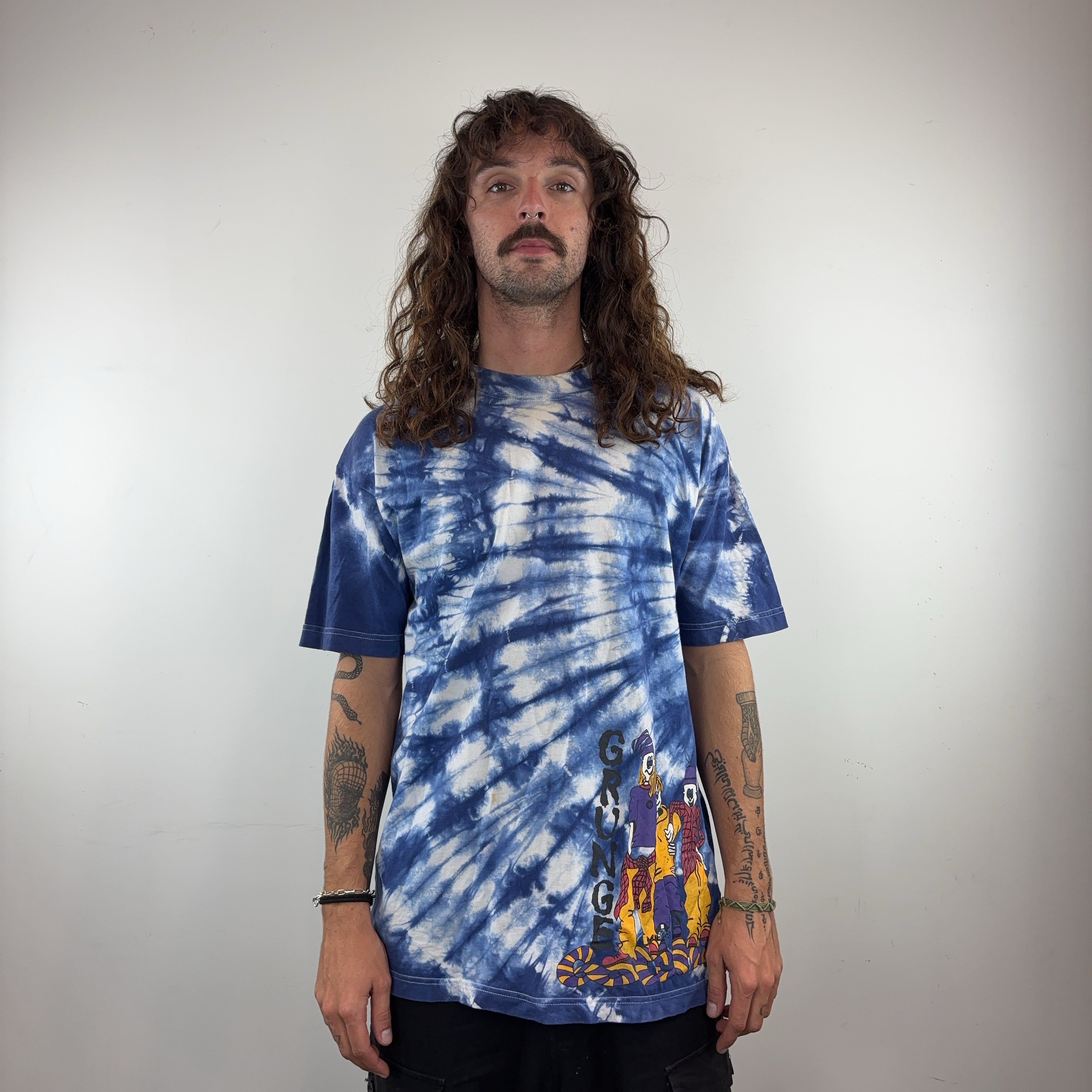 GOTCHA TIE-DYE TEE - MEDIUM