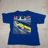 NEWPORT BLUE TEE - 2X LARGE