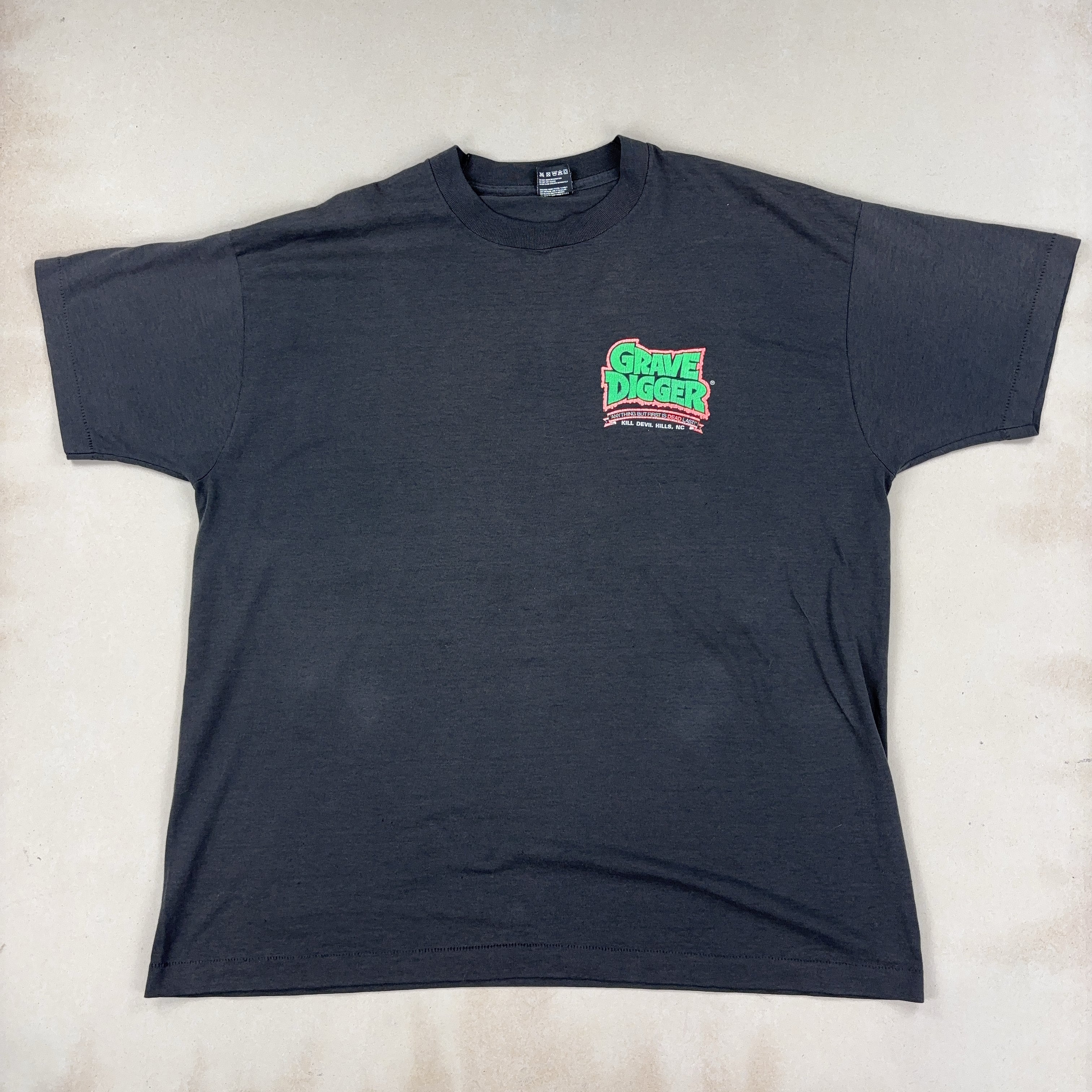 'GRAVE DIGGER' TEE - X LARGE