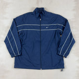 NIKE NAVY JACKET - 2X LARGE