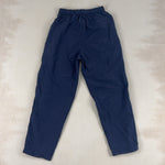 ADIDAS NAVY STRIPE SPORT PANTS - SMALL