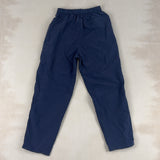 ADIDAS NAVY STRIPE SPORT PANTS - SMALL