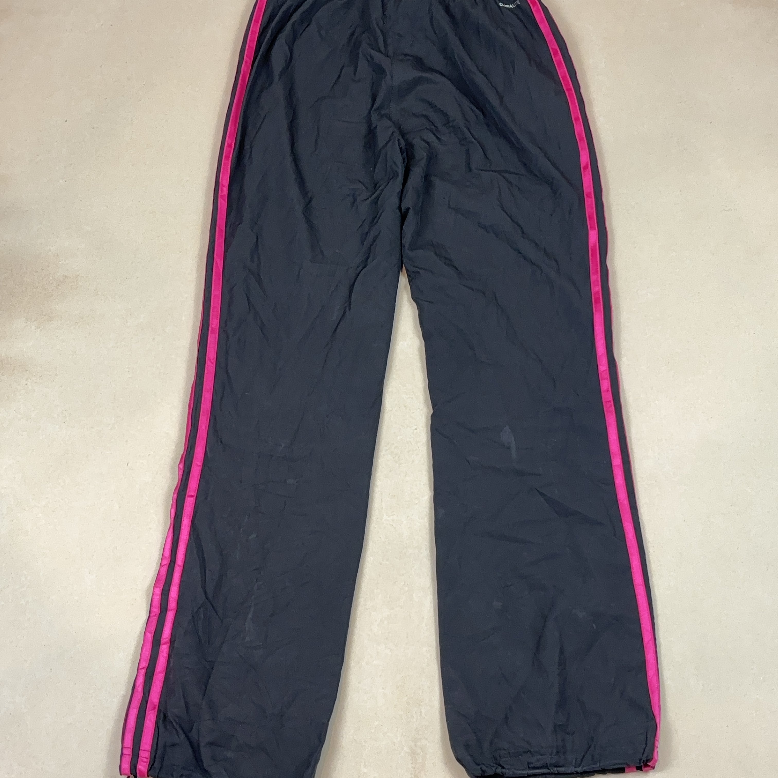 ADIDAS BLACK SPORT PANTS - SMALL