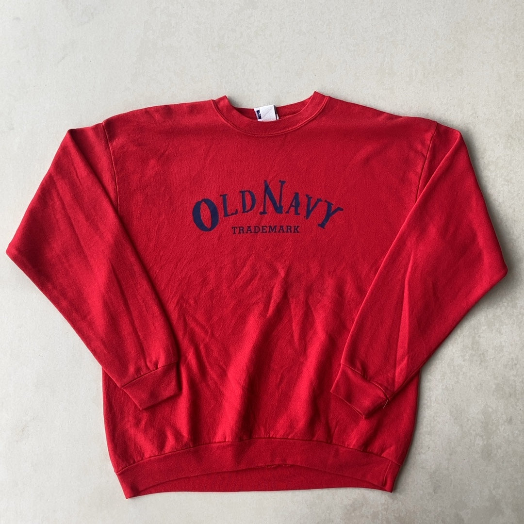 OLD NAVY CREW - LARGE