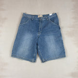 DIESEL DENIM JORTS - 2X LARGE