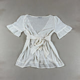 REOR MIX BLOUSE - SMALL