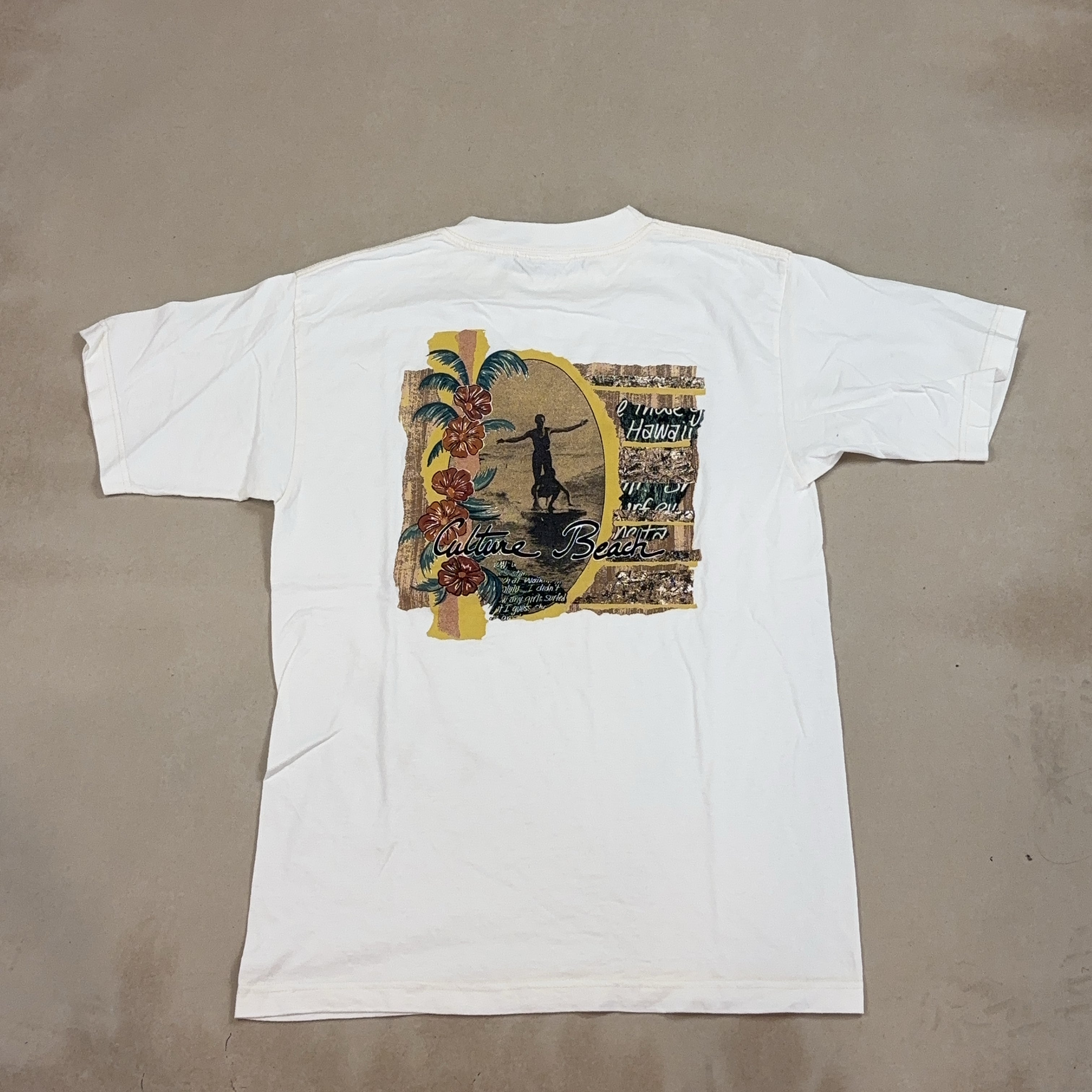 CULTURE BEACH TEE - MEDIUM