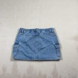 VINTAGE DENIM SKIRT - SMALL