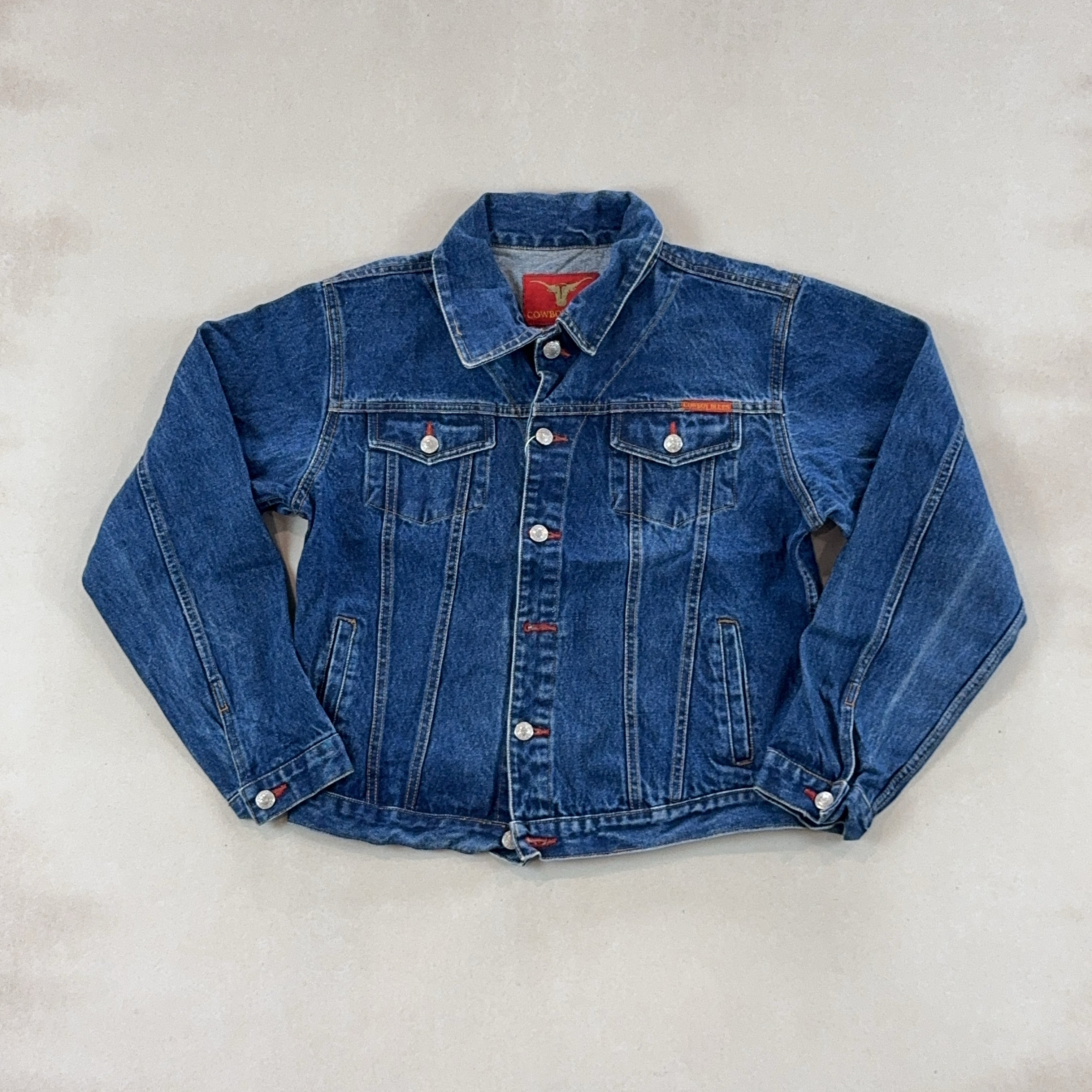 COWBOY BLUES DENIM JACKET - SMALL