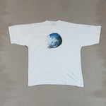 QUIKSILVER WHITE KELLY SLATER TEE - LARGE