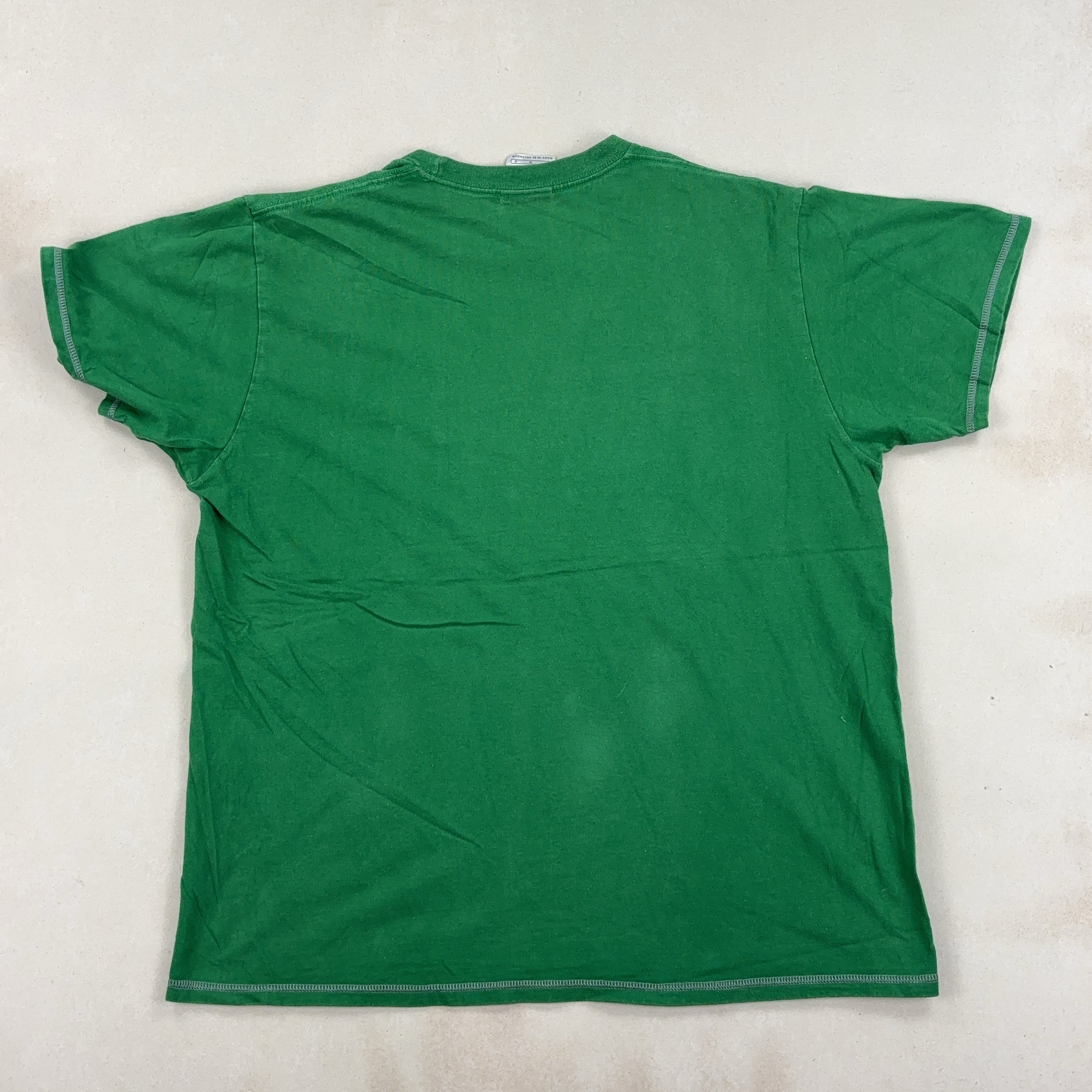 NIKE GREEN TEE - LARGE