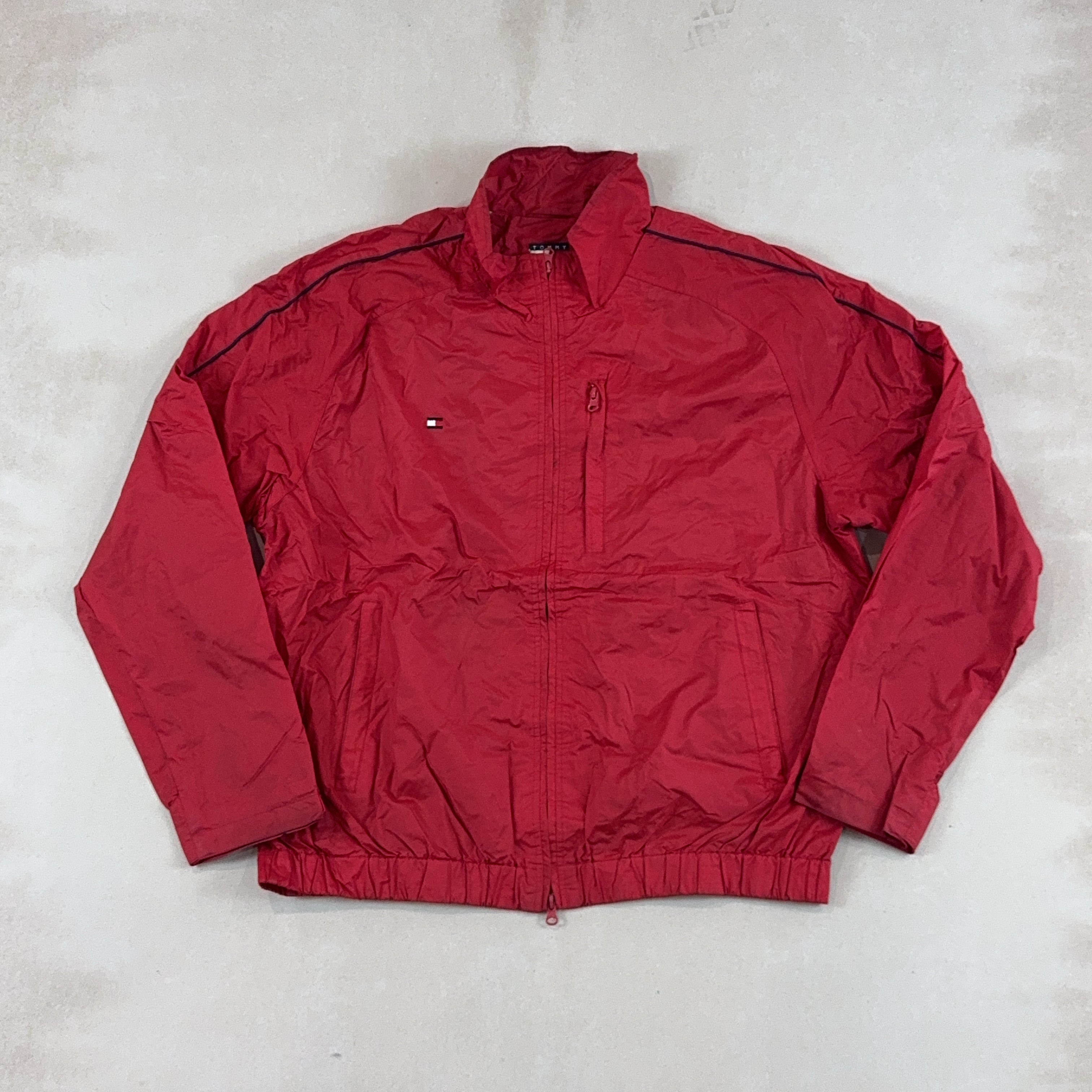 TOMMY HILFIGER RED JACKET - X LARGE
